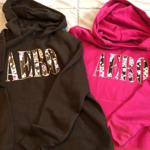 2 Large Aeropostale Hoodies
